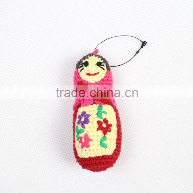 Christmas Gifts Pure hand crochet China doll toys