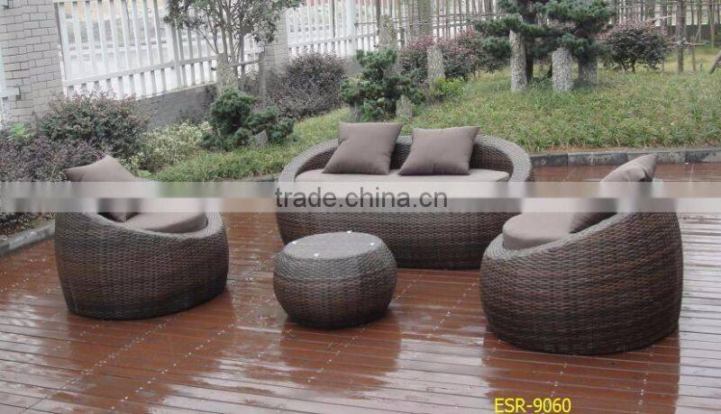 High quality outdoor furniture rattan sofa