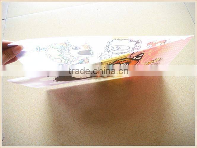 2015 new PP plastic foldable file folder