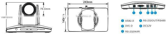 USB2.0 HD 360 Degree PTZ for Video Conference