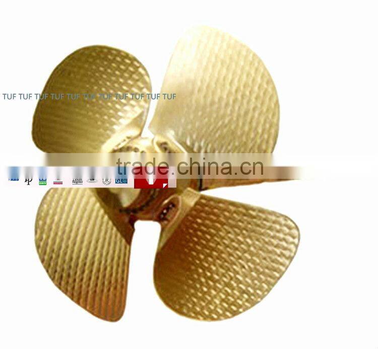 1000mm High Speed Four Blade CU3 Boat Propeller