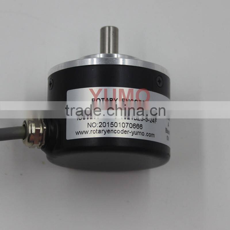 ISC5208 1025ppr CNC system MachineSolid shaft encoder optical price incremental rotary encoder