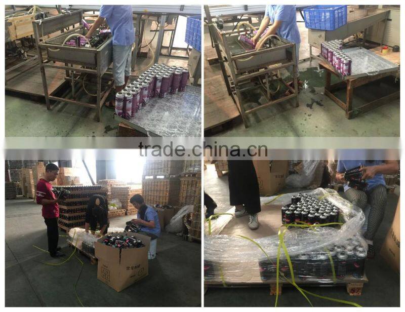 spot-color printing 400ml aerosol spray cans tinplate packaging china