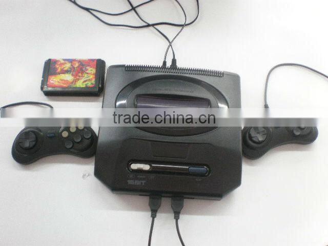 Sell 16 bit TV game console video game with pad inside shooting fighting fire games