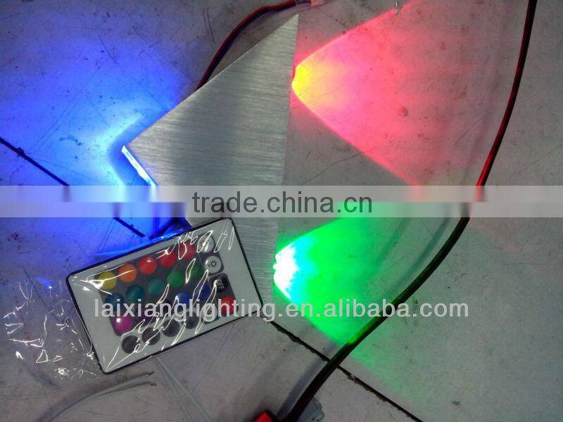 Led wall light many designs with remoted control, Guzhen producer led RGB wall light