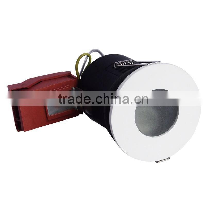 IP44 aluminum 90mins fire rated ajustable led downlight