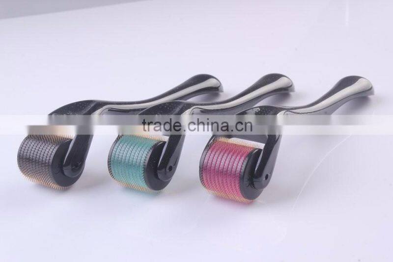 540 Titanium derma roller,skin roller, face roller Needles Derma Micro Needle Skin Roller Dermatology Therapy Microneedle