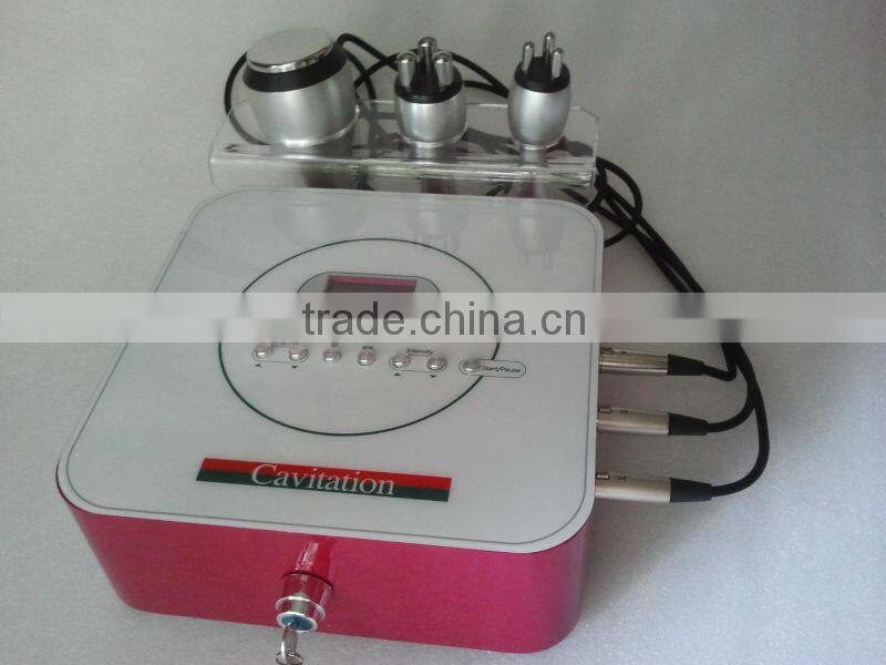 Free Shipping Home Use 40K Fat Explosion ultrasonic tripolar rf device