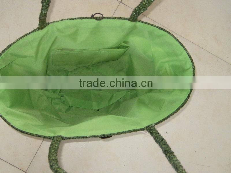 2015 New Style Stripes Fashion Straw Bag