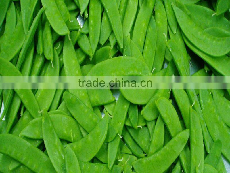 fresh sugar snap pea and snow pea
