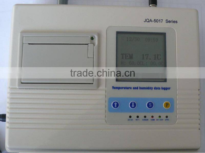 Paperless temperature recorder for dee temperature logger for cold room temperature humidity data logger