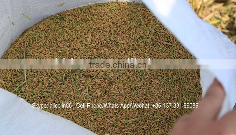 Whirlston harvesting in Indonesia high quality low price of middle rice paddy harvester