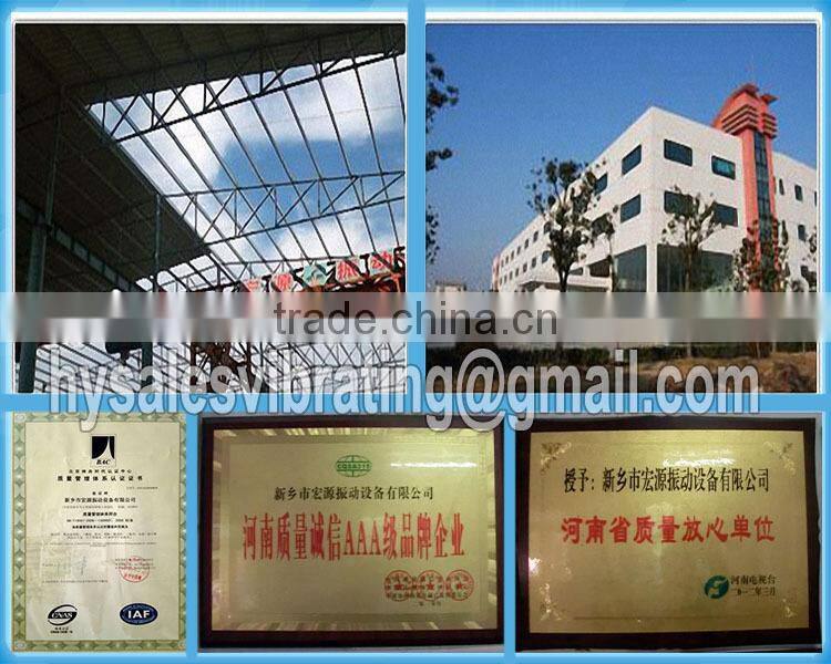 Stainless steel 304 flour vibrating screen sieve vibrator shaker made in xinxiang