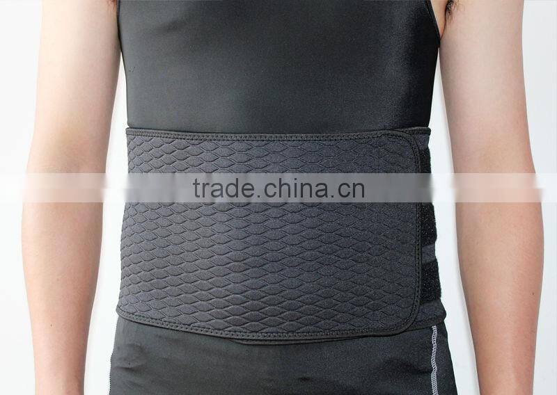 Professional neoprene adjustable supporter/ waist protector/ waist warmer