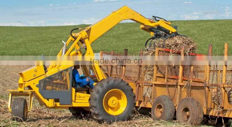 Supply high quaity wheel sugarcane loader