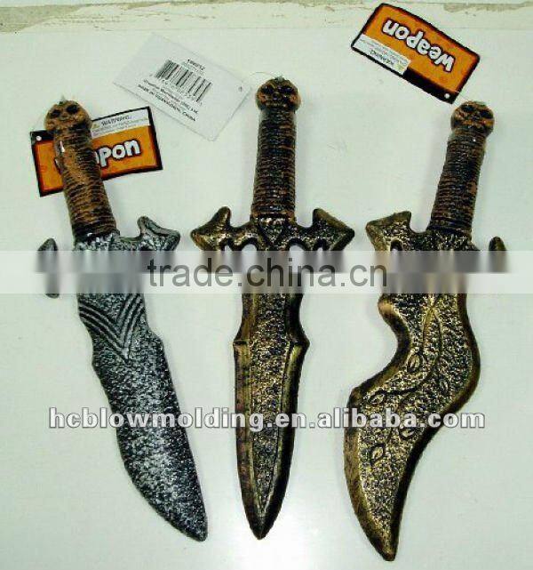 OEM Blow Molding Plastic Halloween Weapons china wholesale