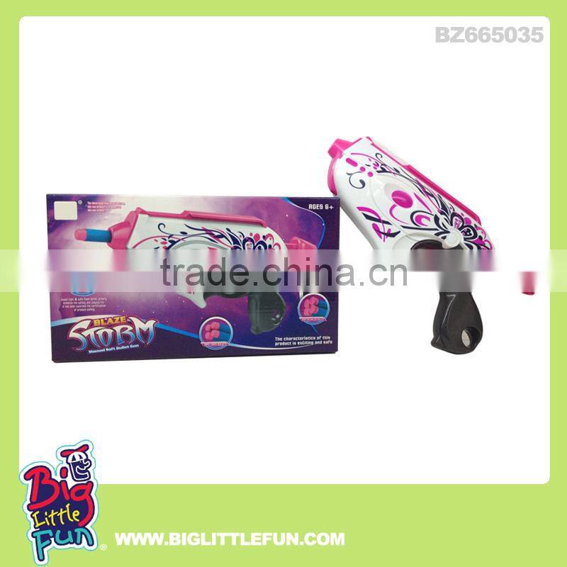 Soft air gun with 10 soft bullets