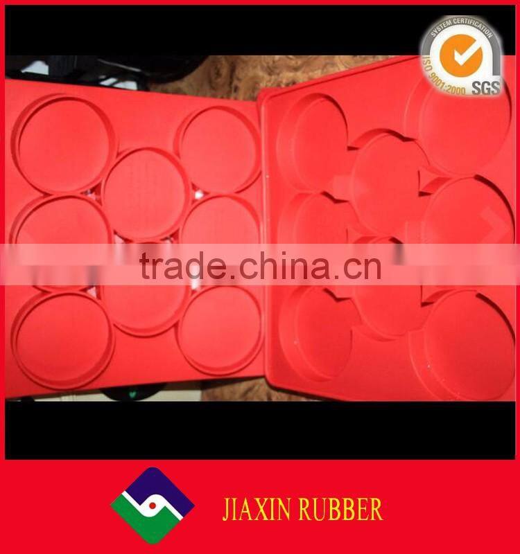 Silicone Burger Press 8 in 1 with recipeby Bear Grillware Molds 0.25 Pound Burgers