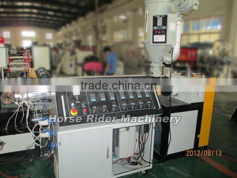 PE electrical conduit pipe making machine/ PE corrugated pipe making machine