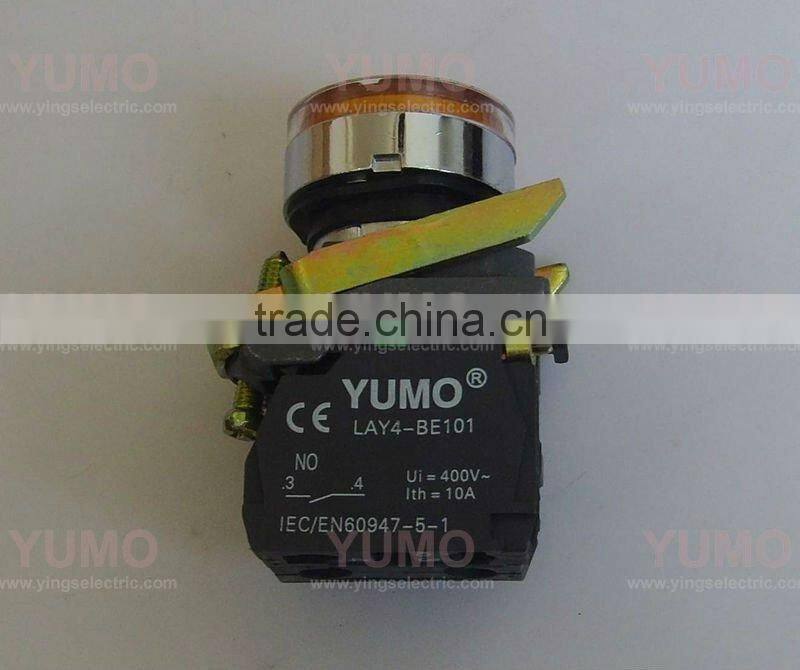 Push button switch LAY4-BW3561 24V YELLOW
