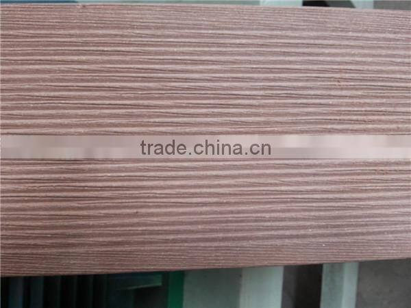 wood plastic composite brushing machine