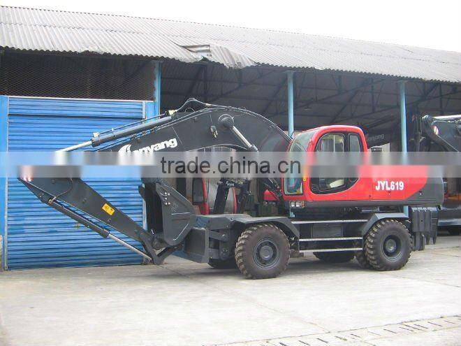 0.9m3 wheel excavator JYL210E