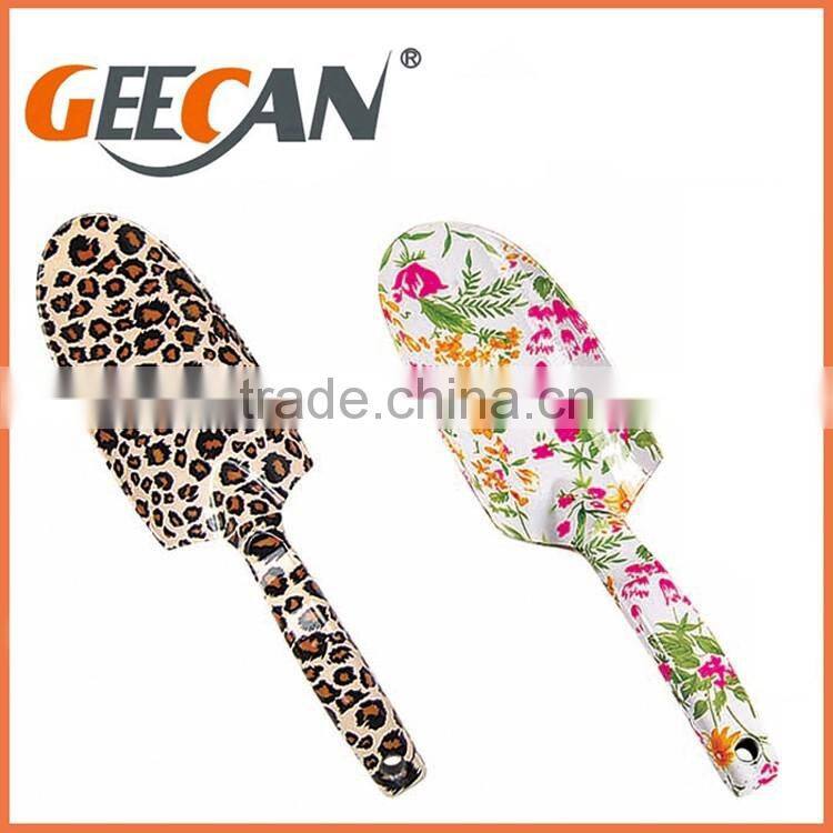 3 pcs floral printing garden tool set with 3pcs garden shovel