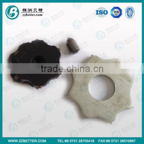 12 points Dia. 80mm tungsten carbide tipped scarifier blades