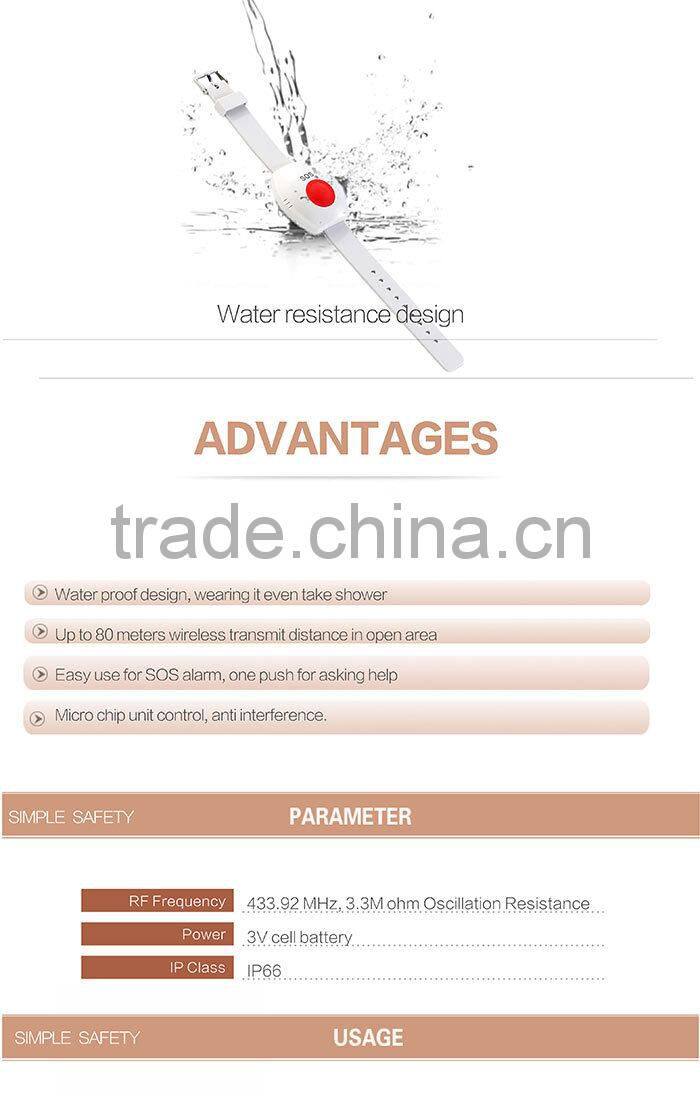 Panic button elderly