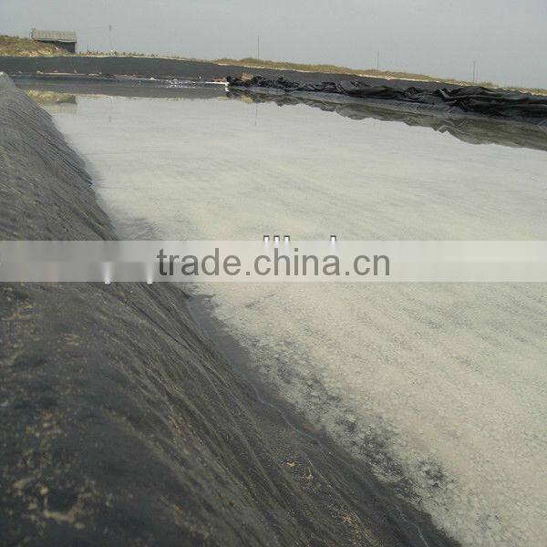 Swimming pool under ground cover/waterproof thick plastic liner/uv resistance woven membrane