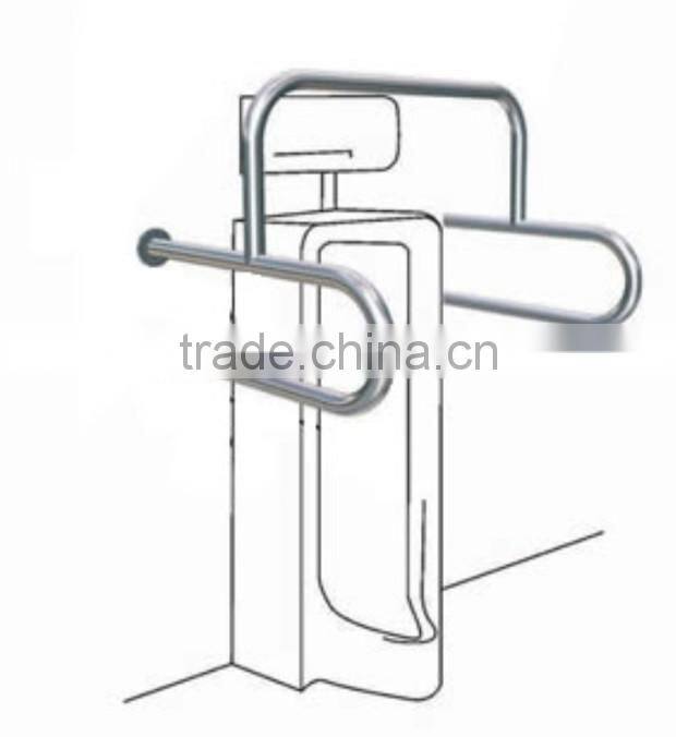 stainless steel urinal armrest