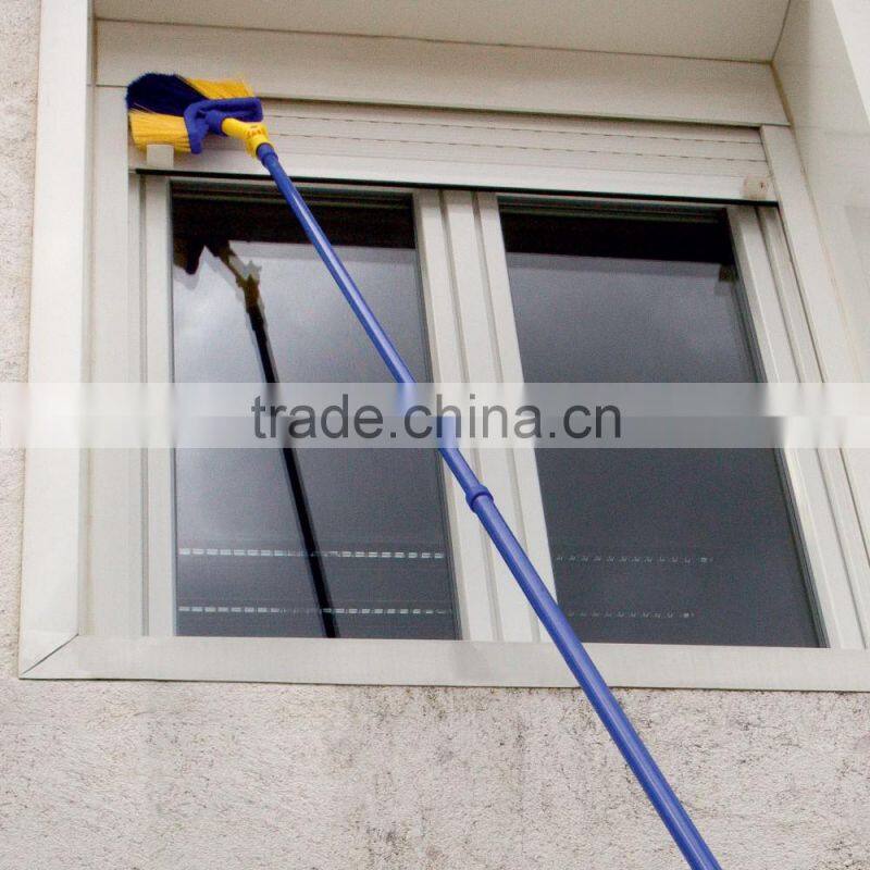 2016 New Design 180 Degree Adjustable Wheel Six-pole Triangle Broom