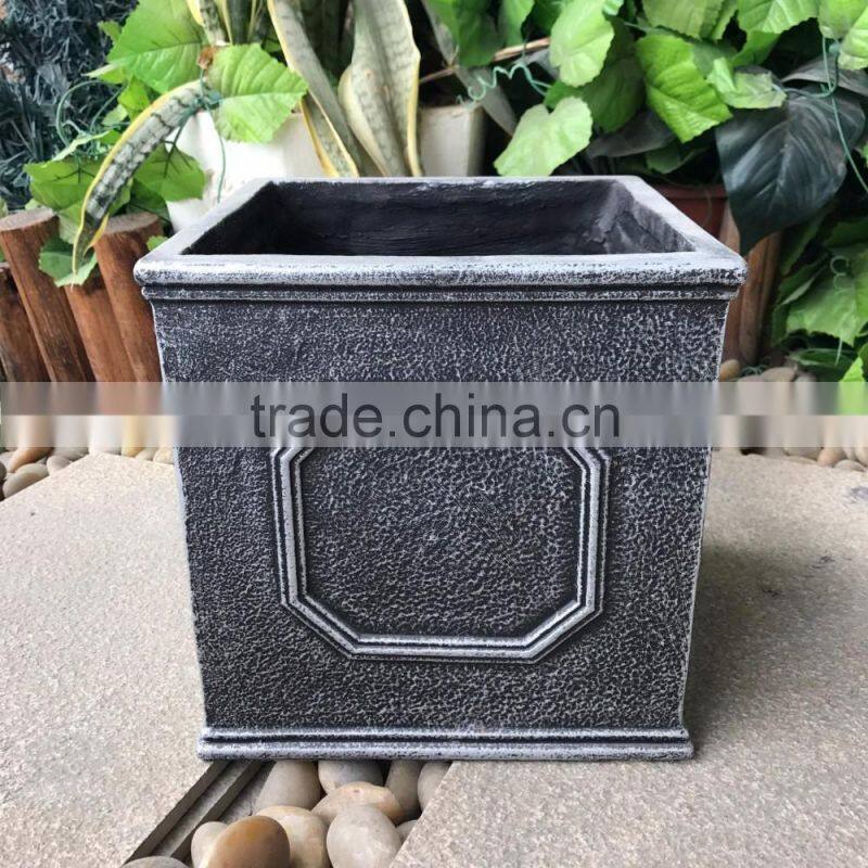 Large square planter for balcony or garden planting
