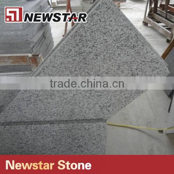 Newstar White granite G655 l shape granite countertop