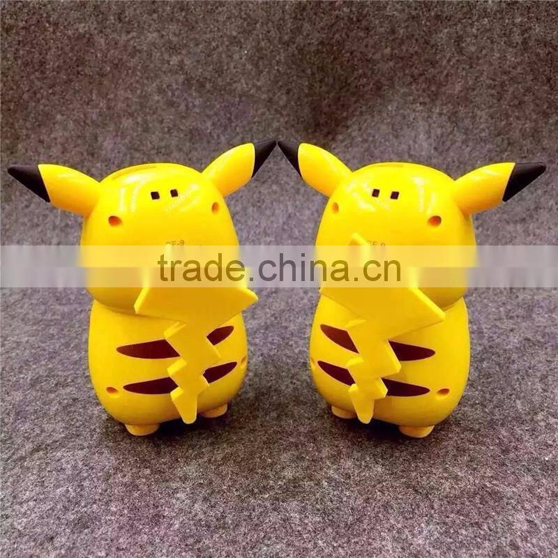 2016 Hot Sale Cute Protable 10000mAh Pokeball Pokemon Pikachu Power Bank creative 10000mah power bank