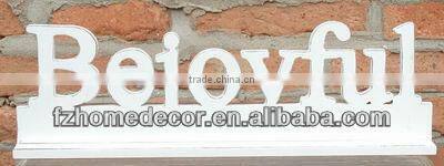 wood words art for home decor