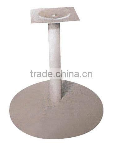 Square antique cast iron table base for wood top FT-06