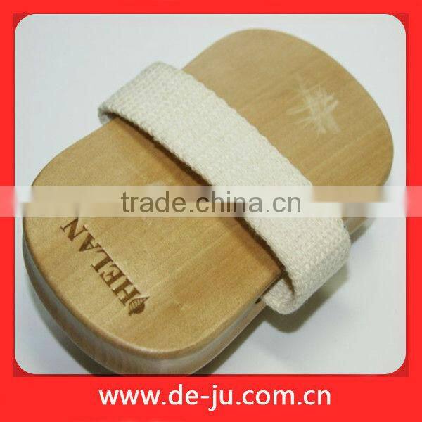 Body Back Belt Scrubber Wooden Body Brush