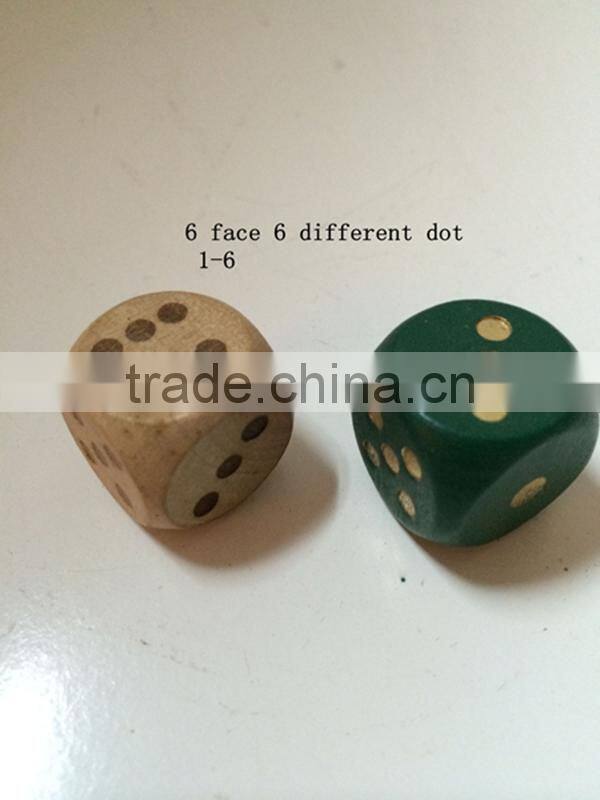 Custom wood dice games,large wood dice