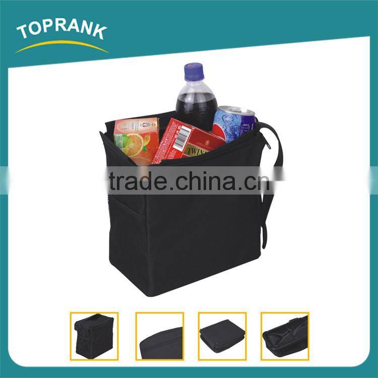 Hot sale as seen on tv auto cooler bag black folding car storage organizer