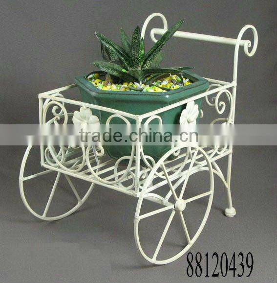 Iron Wheelbarrow Plant holder