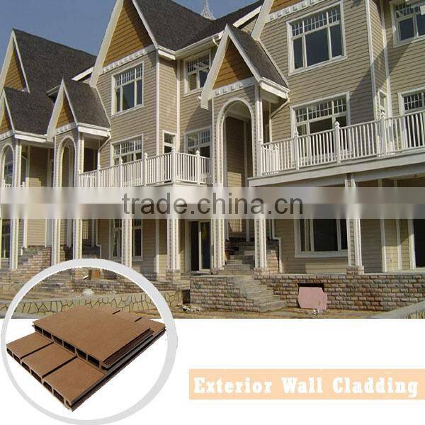 Promotional sale wooden interior wall paelling ,wall cladding panel wpc , outdoor durable wall panel wpc