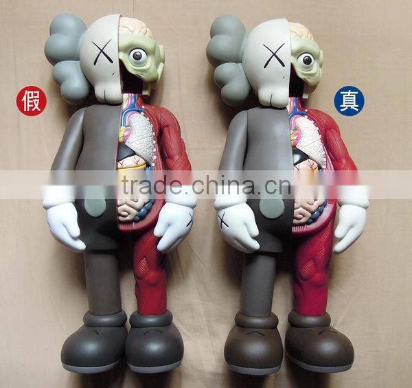 china supplier wholesale high quality fiberglass kaws statue