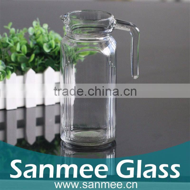Transparent Large Capacity Glass Bottle Custom Glass Water Bottle