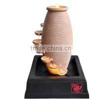 Decorative indoor or outdoor water fountain resin pot indoor water fountain