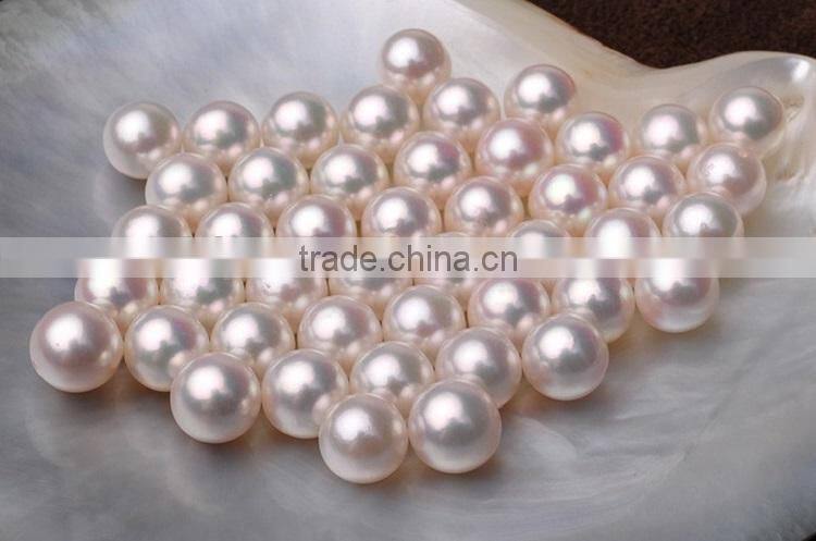 4-5mm white round freshwater loose pearl beads for jewelry making