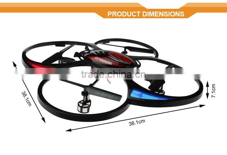 New Arrival 2.4G with LED rc quadcopter drone quadcopter fpv