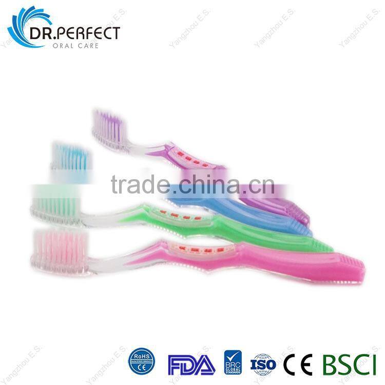 soft nylon bristle Bamboo Toothbrush design for Household use