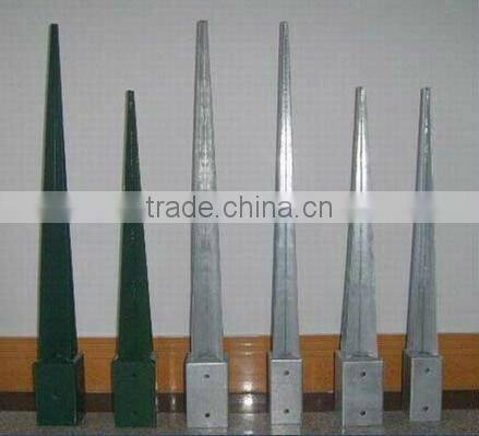 Galvanized steel fence ground spike china supplier