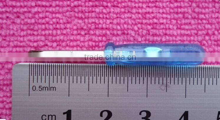 2.0x45mm Mini Phillips / Cross head screwdriver /Many colors handle